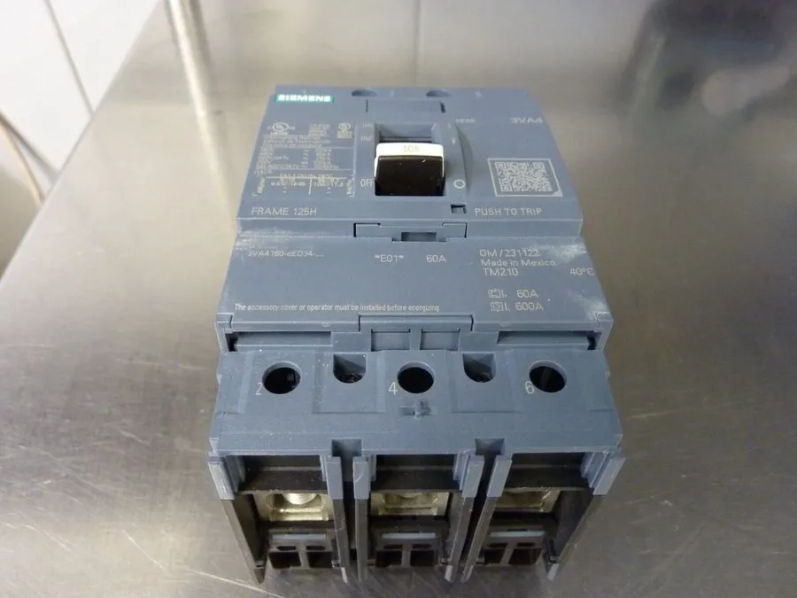 Автоматический выключатель Siemens 60 Amp Bolt-On Circuit Breaker 480 VAC 3 Pole