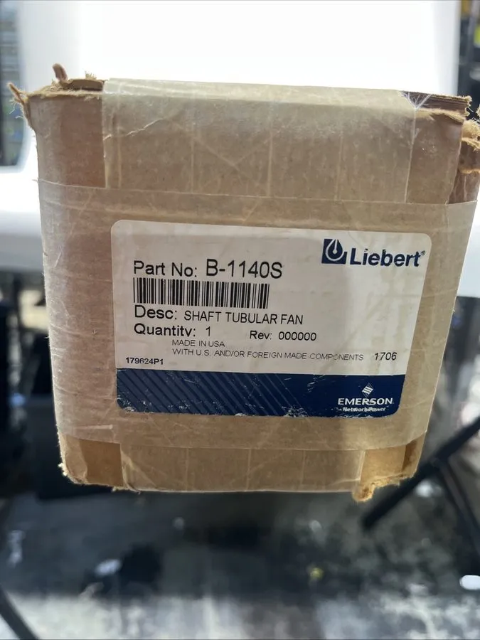 Вентилятор Liebert B-1140S Tubular Fan Shaft — фото лота 1