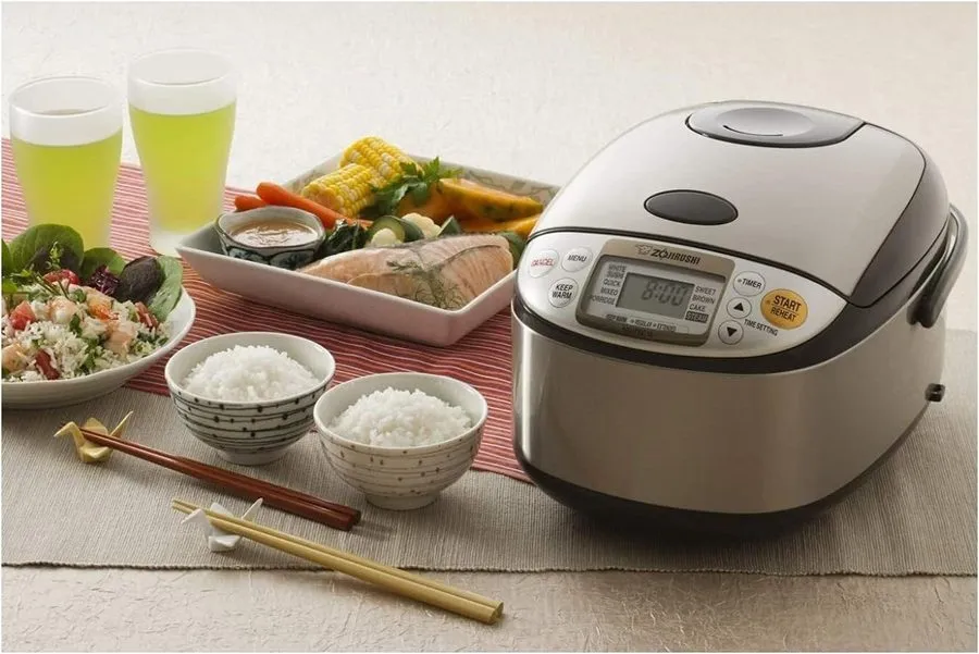 Рисоварка NS-TSC10 5-1/2-Cup (Uncooked) Micom Rice Cooker and Warmer, 1.0-Liter