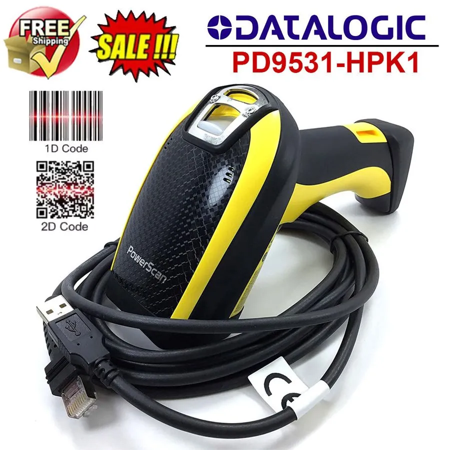 Сканер штрих-кода Datalogic PowerScan PD9531-HPK1 1D/2D Corded Handheld Imager U