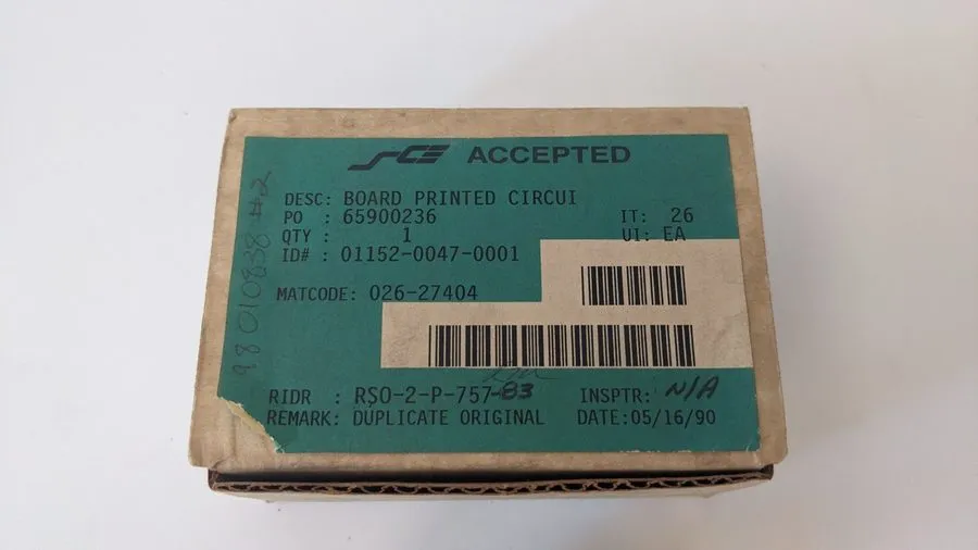 Датчик Rosemount 1152-47-1 01152-0047-0001 Calibration Output PCB — фото лота 1