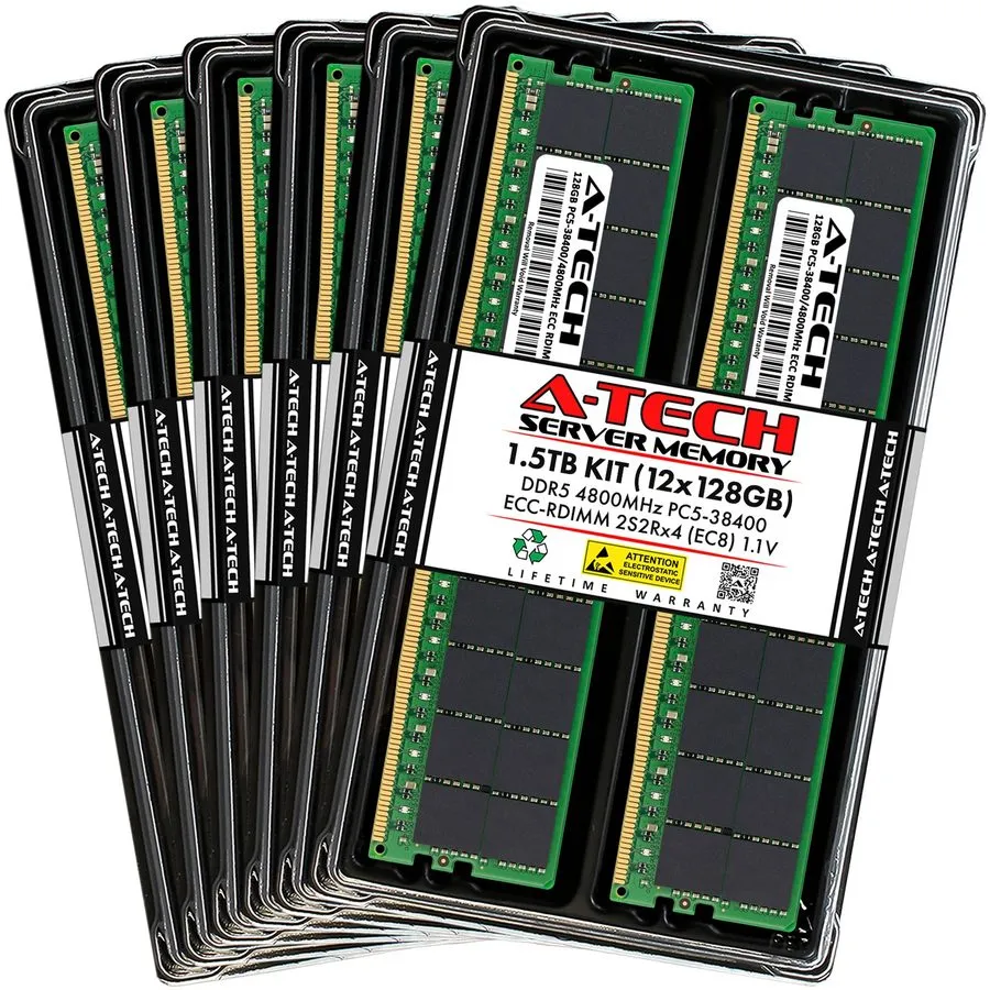 Модуль памяти 256GB 2x128GB PC5-4800 RDIMM Supermicro SuperServer SYS-521GE-TNRT