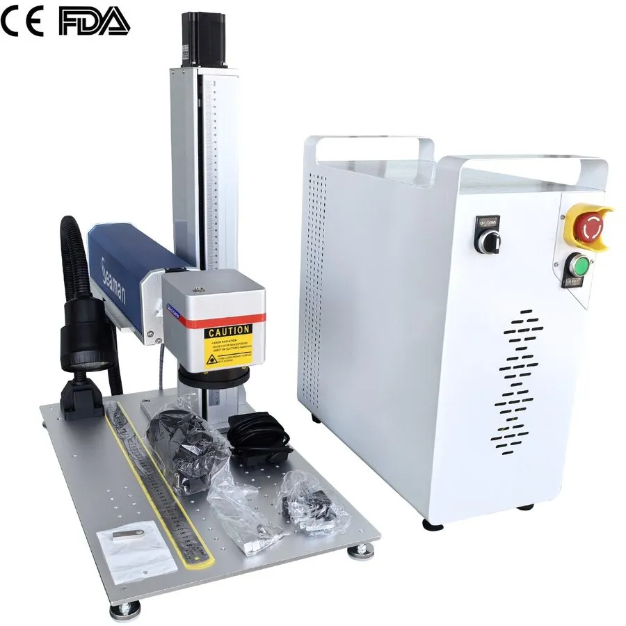 Полиграфическое оборудование Industrial Desktop Raycus 50W Laser Marker Nameplat — фото лота 1