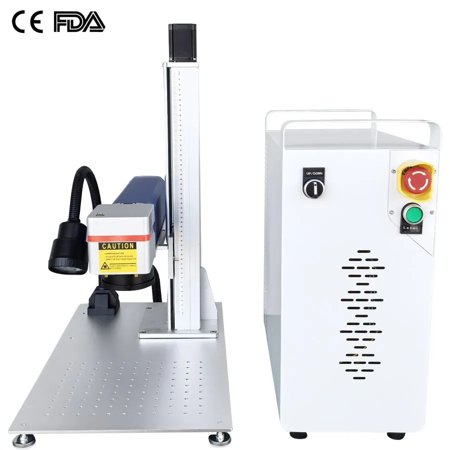 Полиграфическое оборудование Industrial Desktop Raycus 50W Laser Marker Nameplat — фото лота 2
