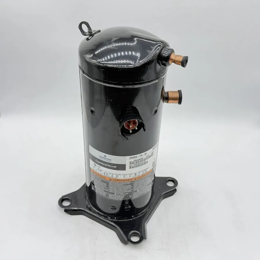 Компрессор Copeland ZR42K5E-TF5-130 3.5 Ton R22 Compressor 208-230V 3 Phase ZR42 — фото лота 1