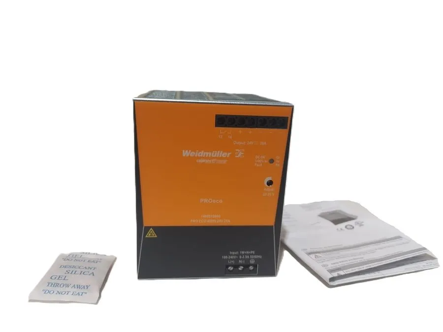 Блок питания Weidmüller 1469510000 PRO ECO 480W 24V 20A DIN Rail Power Supply