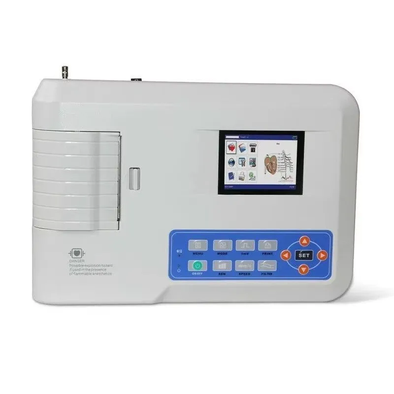 Электрокардиограф ECG300G VET Veterinary 3 Channel 7 Leads ECG/EKG Monitor Elect