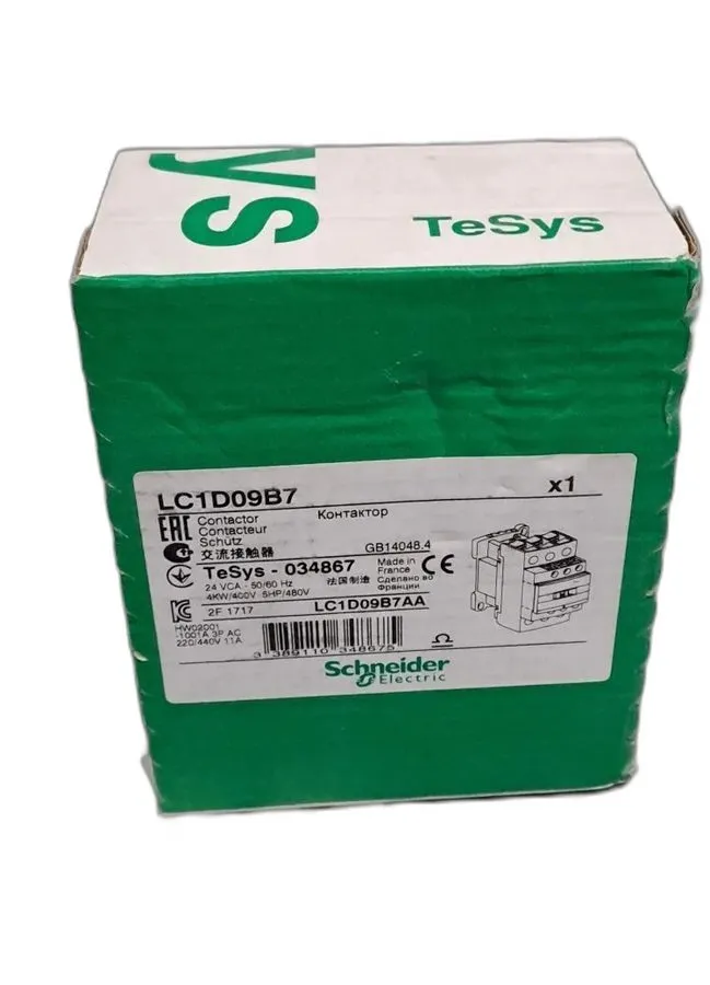 Контактор LC1D09B7 SCHNEIDER / Contactor