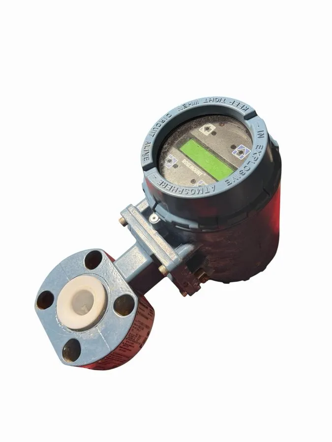 Датчик Rosemount 8711 8711SSA010U1N5MK3 8732 Transmitter Wafer Magnetic Flowtube — фото лота 1