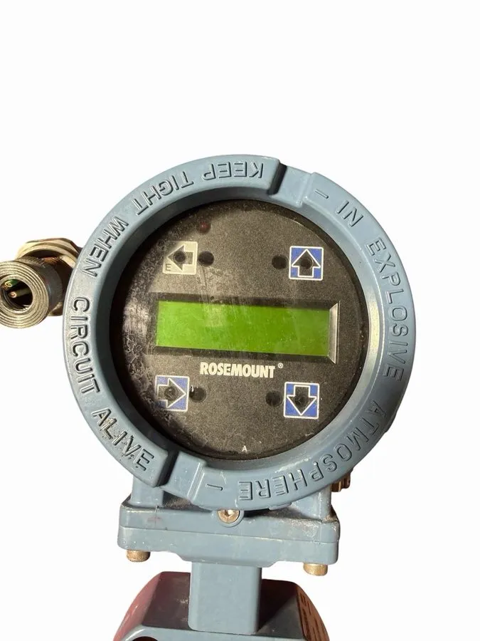 Датчик Rosemount 8711 8711SSA010U1N5MK3 8732 Transmitter Wafer Magnetic Flowtube — фото лота 2