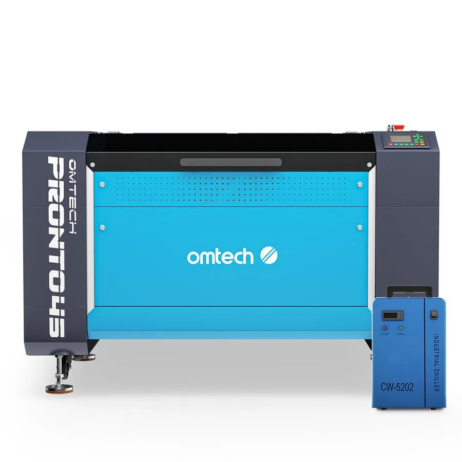 Лазерный гравёр OMTech Pronto 40 90W CO2 Laser Engraver Cutter 1000m/s 24x35 wit
