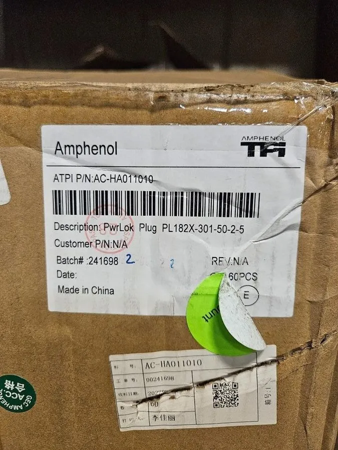 Разъём Amphenol PL182X-301-50-2-5 PowerLok G2 Connector AC-HA011010