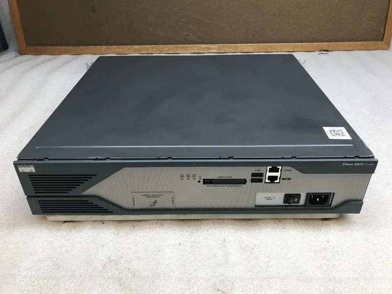 Маршрутизатор Cisco 2851 Gigabit 2-Port 10/100 Wired Router w/ WIC-1DSU-T1-V2