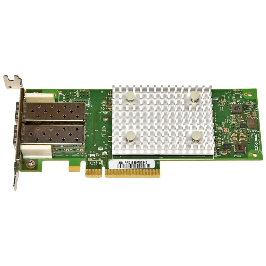 Сетевая карта Dell Qlogic QLE2692L-DEL Dual Port 16GB PCIe Fibre Channel FC DPN: