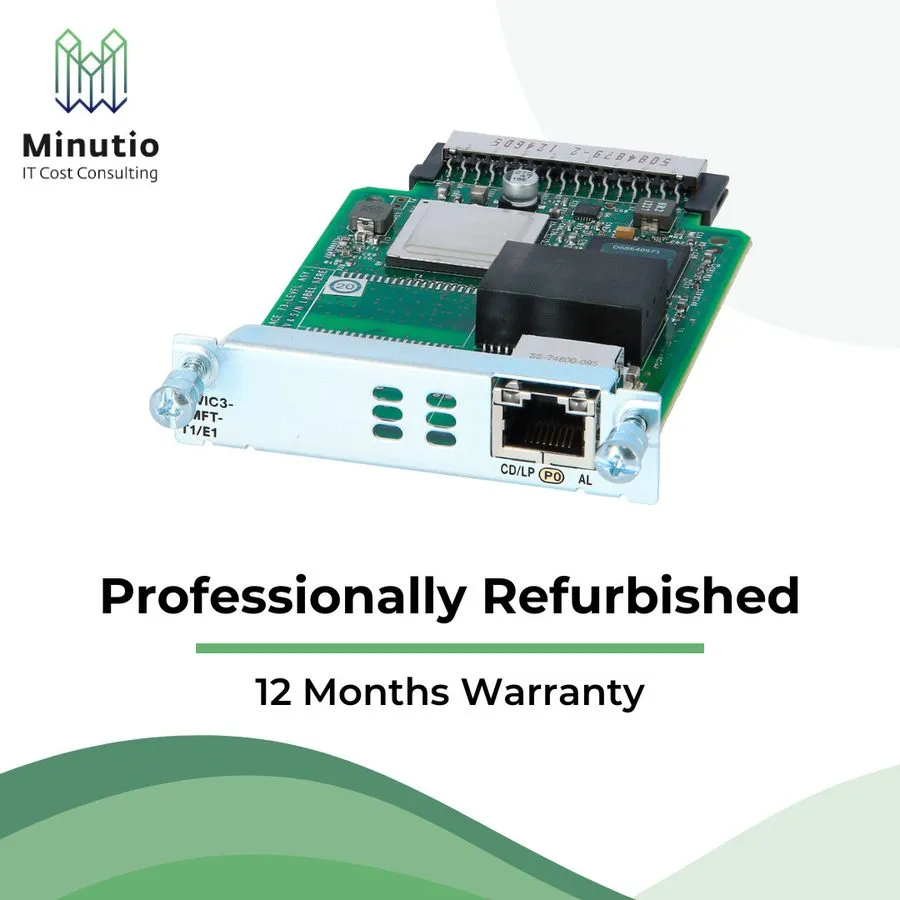 Маршрутизатор Cisco VWIC3-1MFT-T1/E1