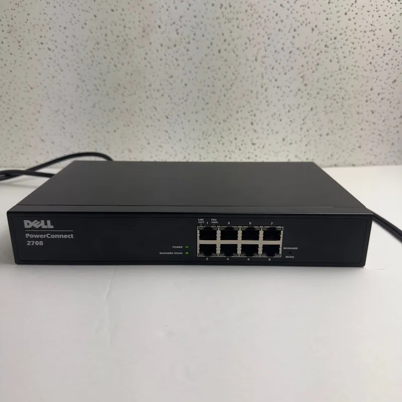Коммутатор Dell PowerConnect 2708 8-Port Gigabit Ethernet Network Switch w/Power