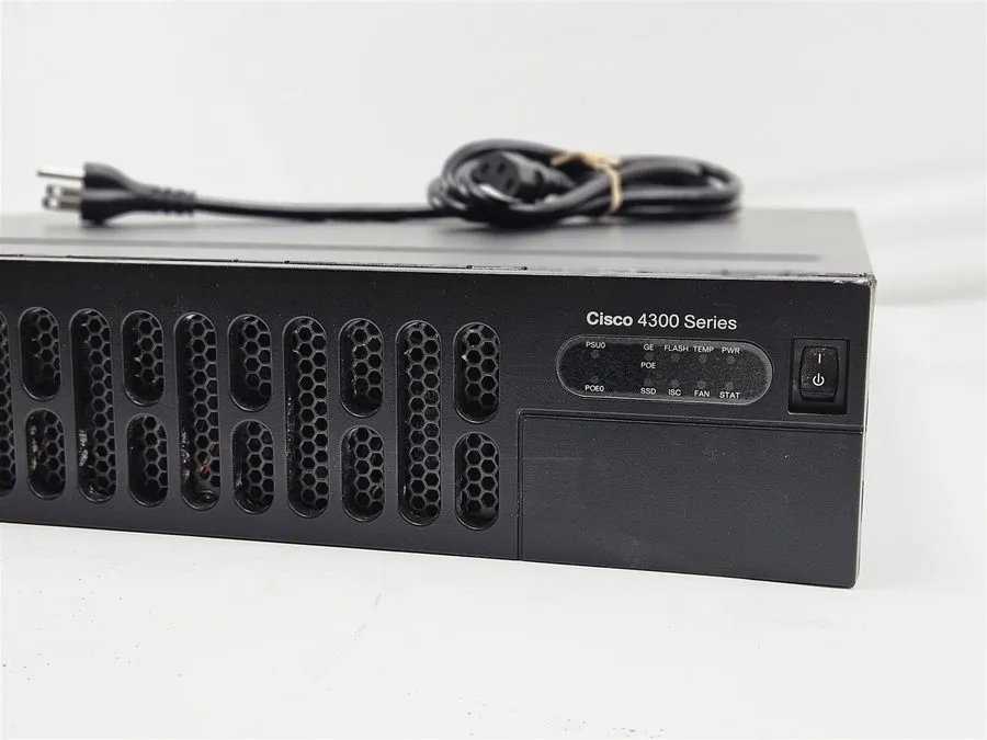 Маршрутизатор CISCO ISR4351/K9 V05 3-PORT Gigabit INTEGRATED ROUTER ISR4351 — фото лота 2