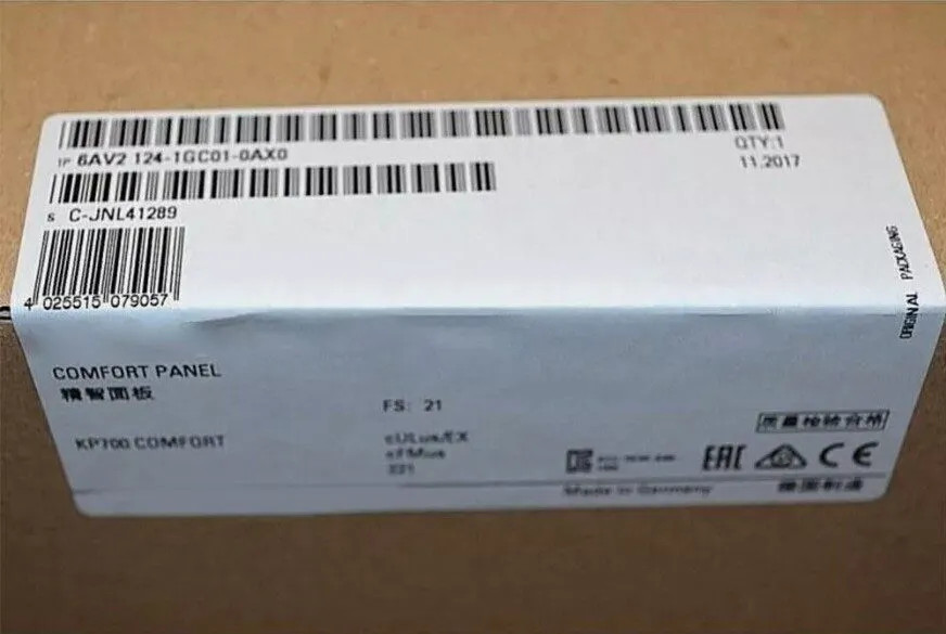 Панель оператора Siemens 6AV2124-1GC01-0AX0 HMI KP700 Comfort Panel