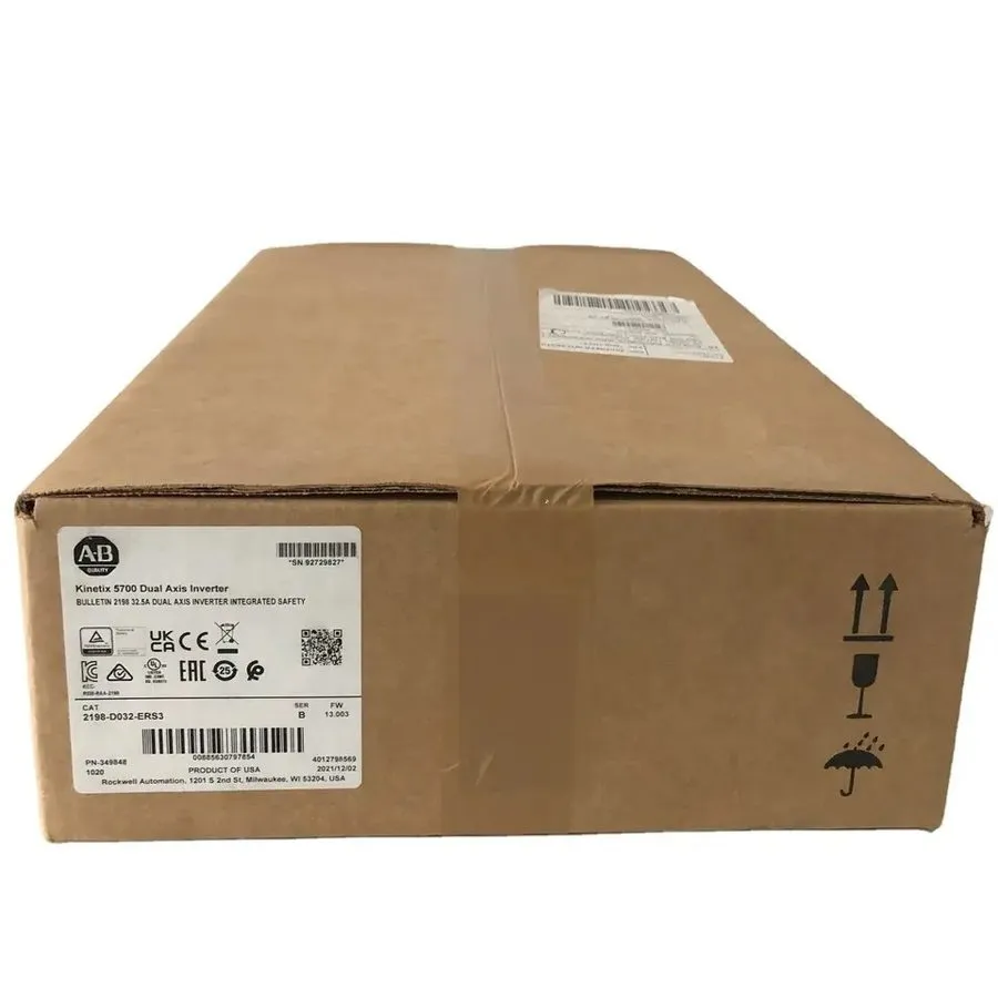 Сервопривод ALLEN BRADLEY 2198-D032-ERS3 KINETIX 5700 DUAL AXIS SERVO DRIVE
