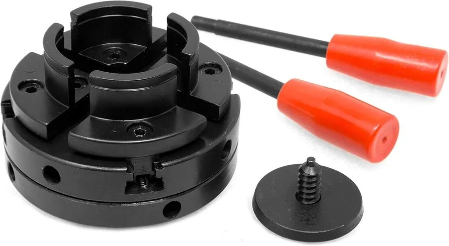 Режущий инструмент 4 Jaw Self Centering Lathe Chuck Set 4 In 1x8TPI Scroll Bowl 