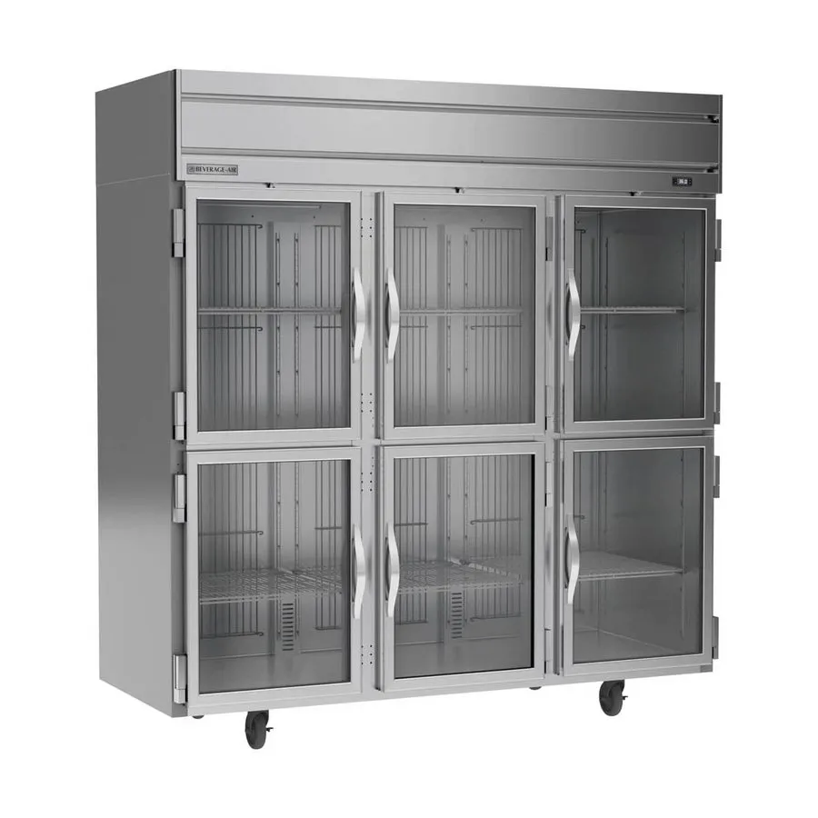 Холодильный шкаф Beverage Air HRS3HC-1HG 78" 3-Section Reach-In Refrigerator w/  — фото лота 1