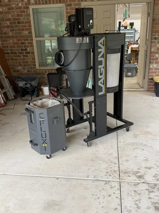 Оборудование ЧПУ Laguna CFlux-1 Industrial Dust Collector, 2-Speed, 110V/220V — фото лота 2