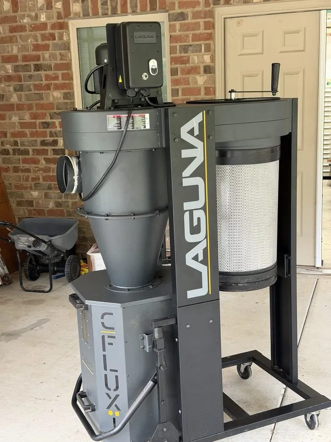 Оборудование ЧПУ Laguna CFlux-1 Industrial Dust Collector, 2-Speed, 110V/220V — фото лота 4
