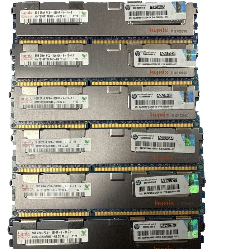 Модуль памяти HP Hynix 8GB PC3-10600R DDR3 ECC Registered Server RAM 500205-071 