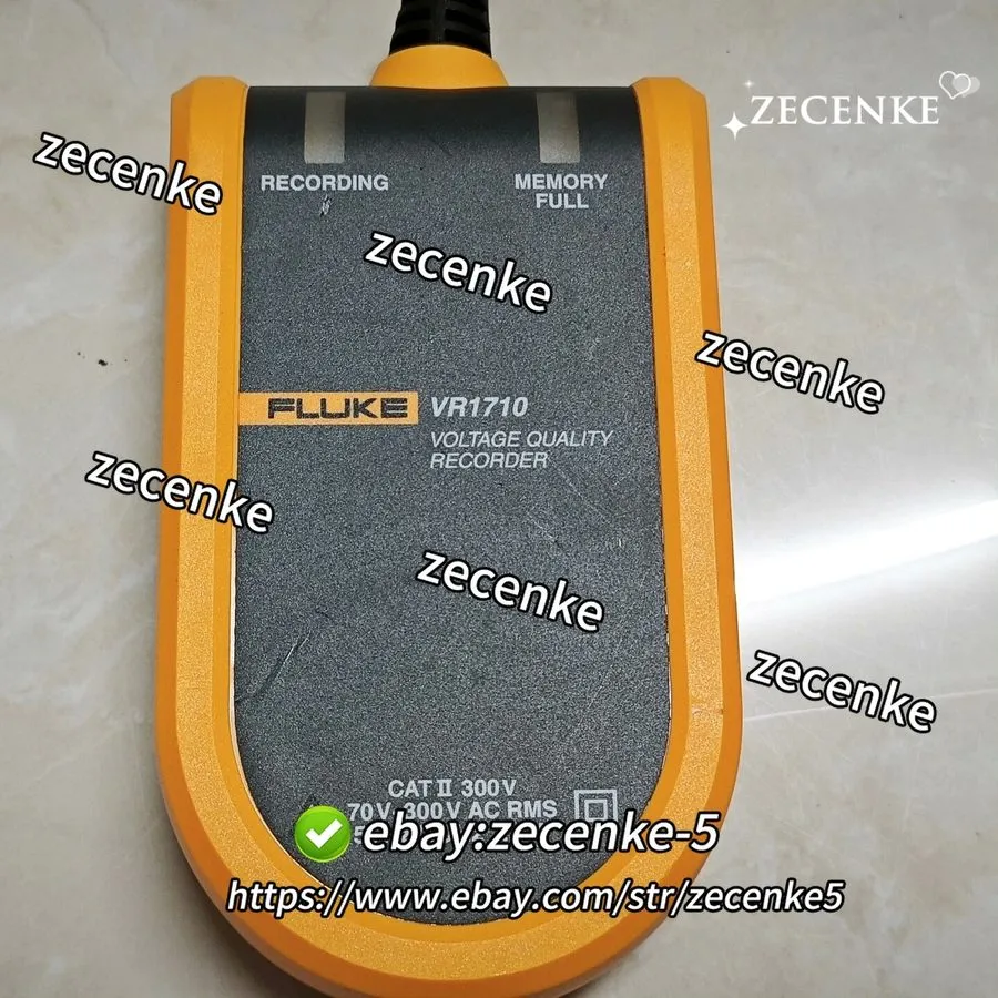Анализатор Fluke VR1710 Portable Single Phase Power Quality Analyzer