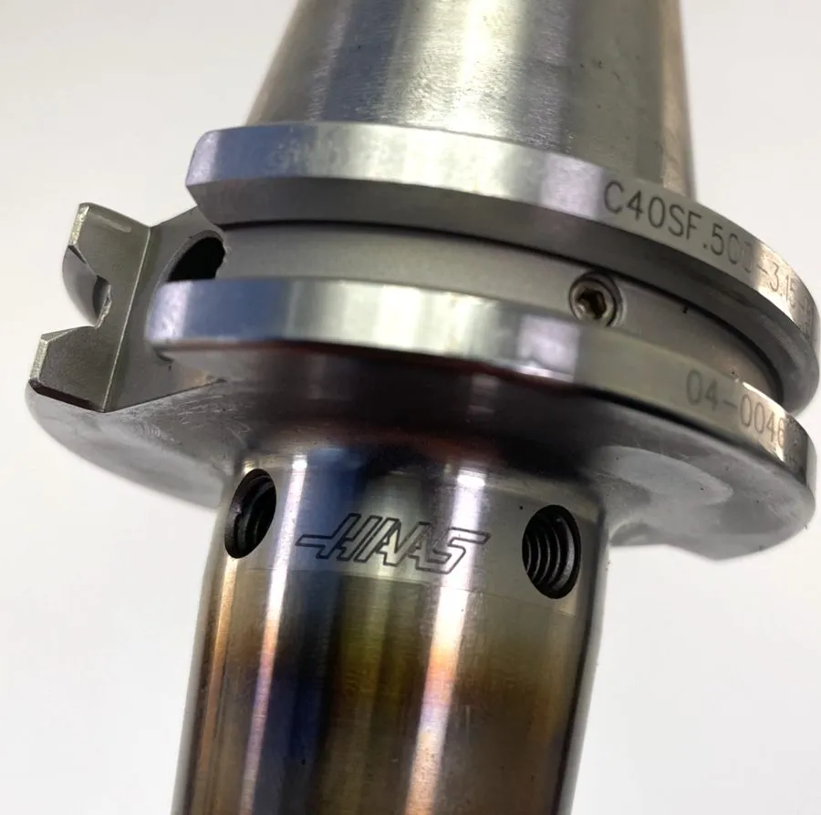Режущий инструмент HAAS C40SF .500 x 3.15 Shrink Fit Holder 04-0046 CAT40 25K En — фото лота 1