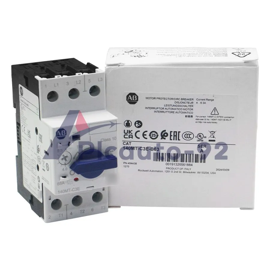 Автоматический выключатель Allen Bradley Motor Protection Circuit Breaker 140MT-