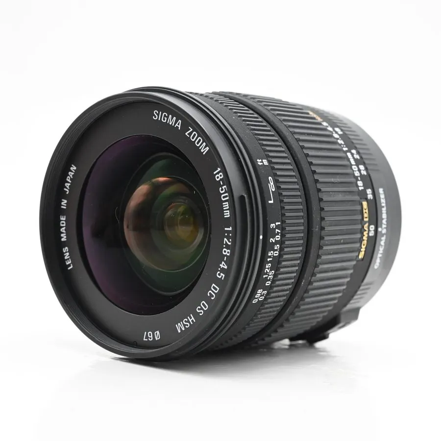 Объектив Sigma AF 18-50mm f2.8-4.5 DC OS HSM Lens Canon EF
