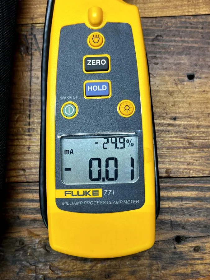 Мультиметр Fluke 771 Milliamp Process Clamp Meter DMM Test AC MA Tester — фото лота 2