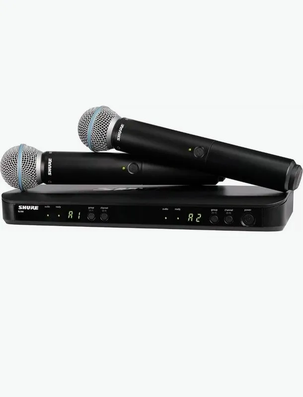 Радиосистема Shure BLX288/SM58 Dual Handheld Wireless SM58 Microphone System 202