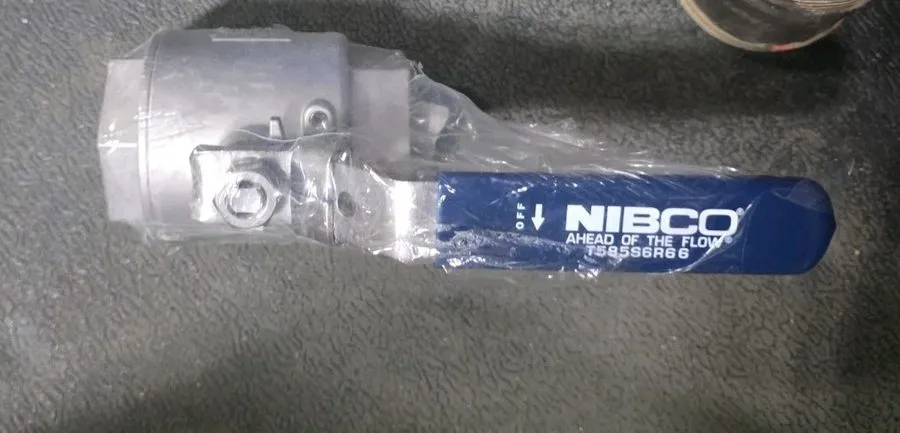 Клапан NIBCO 2" STAINLESS BALL VALVE T-585-S6-R-66LL 1000 PSI WOG NL95X0D 316SS