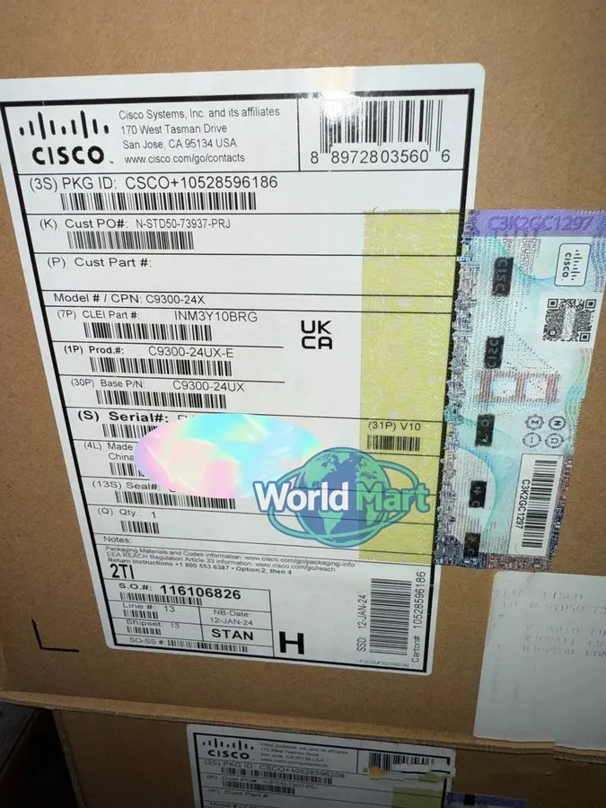 Коммутатор Cisco C9300-24U-E Switch
