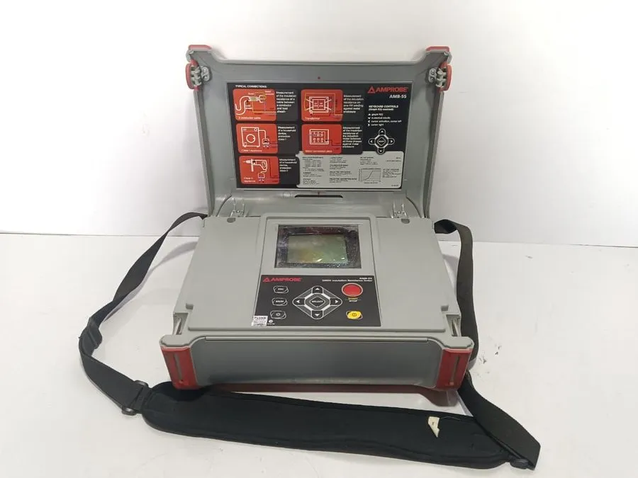 Тестер Amprobe AMB-55 Insulation Resistance Tester 5000V 5kV CAT IV 600V Megohmm — фото лота 2
