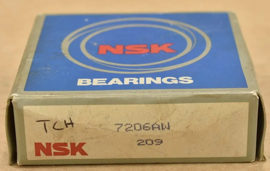 Подшипник NSK 7206AW Angular Contact Ball Bearing — фото лота 1