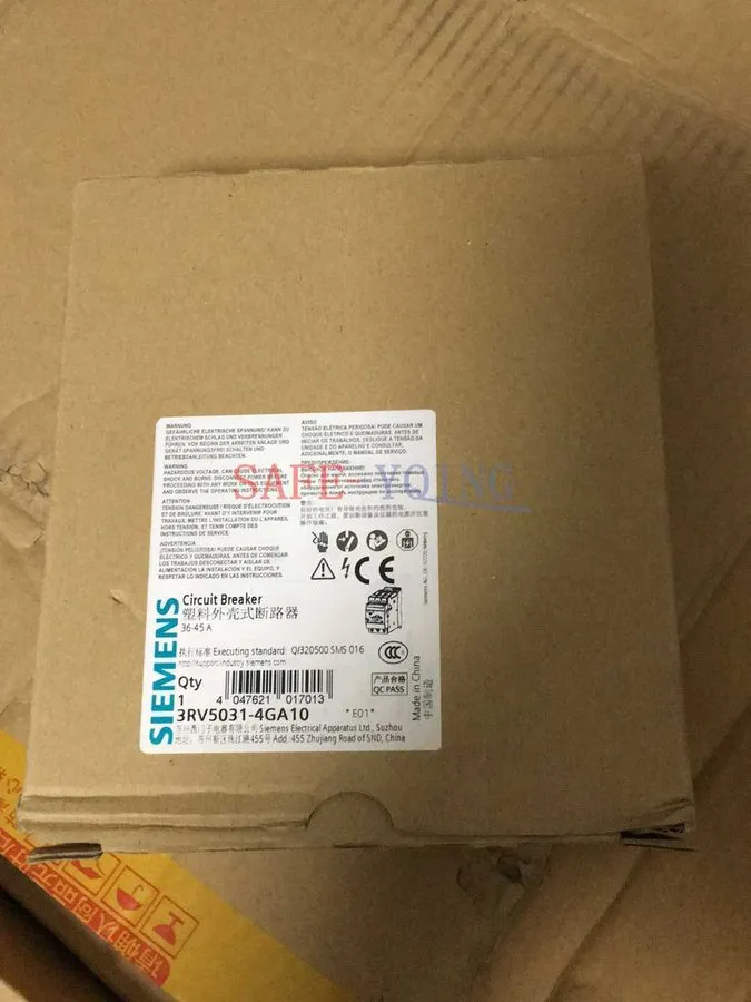 Автоматический выключатель SIEMENS 3RV5031-4GA10 36-45A Motor Protection Circuit