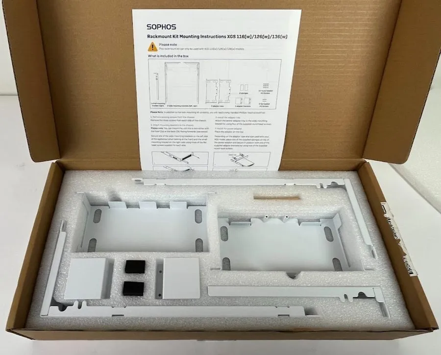 Межсетевой экран Sophos XGS 116W 126W 136W Rackmount Kit w/ Adapter Holder XGSDT