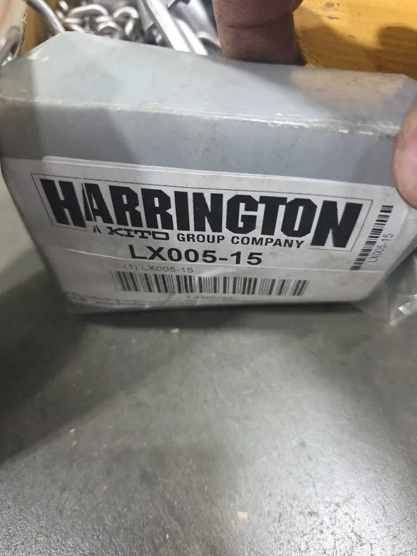 Таль HARRINGTON LX005-15 Lever Chain Hoist,15 ft.Hoist Lift 45NV39 — фото лота 1