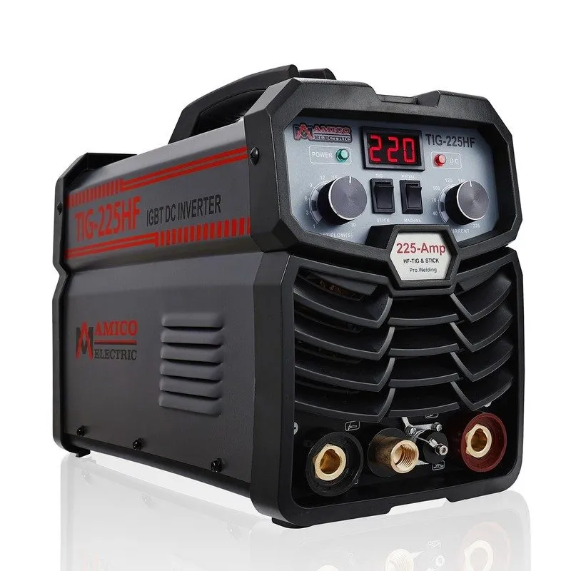 Сварочный аппарат Amico TIG-225HF, 225 Amp TIG/ARC/Stick Combo Welder, 100% Star