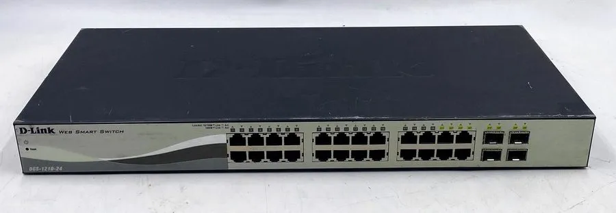 Коммутатор D-Link DGS-1210-24 24-Port Web Smart Ethernet Switch
