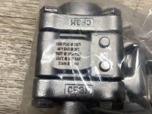 Клапан Swagelok SS-T63MSW8P 3-PIECE 60 Series Thermal Service Ball Valve