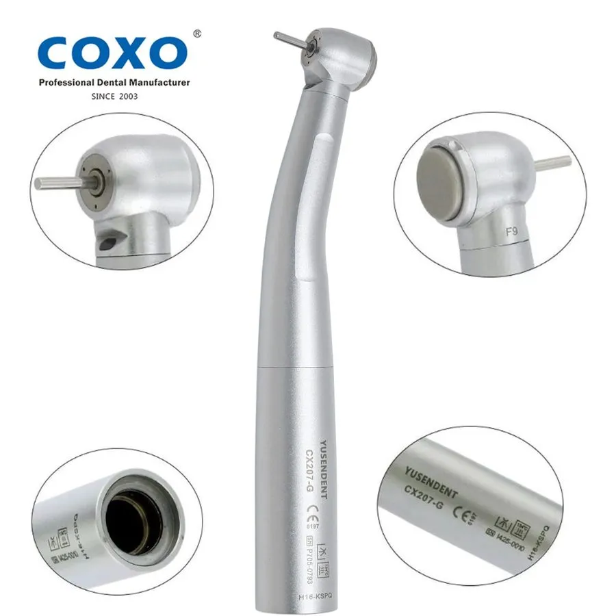 Стоматологический наконечник Dental High Speed Handpiece Turbine COXO CX207-G-SP