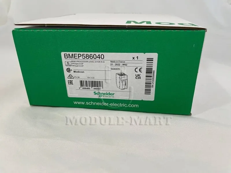 ПЛК Schneider Electric BMEP586040 Standalone Processor, Modicon M580 64MB