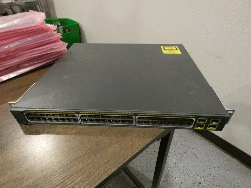 Коммутатор Cisco WS-C2975GS-48PS-L 48-Port Ethernet Gigabit PoE Network Switch