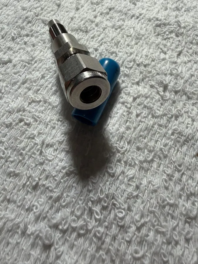 Фитинг Stainless Steel Swagelok Calibration Fitting SS-400-1-0253 Stinger — фото лота 1