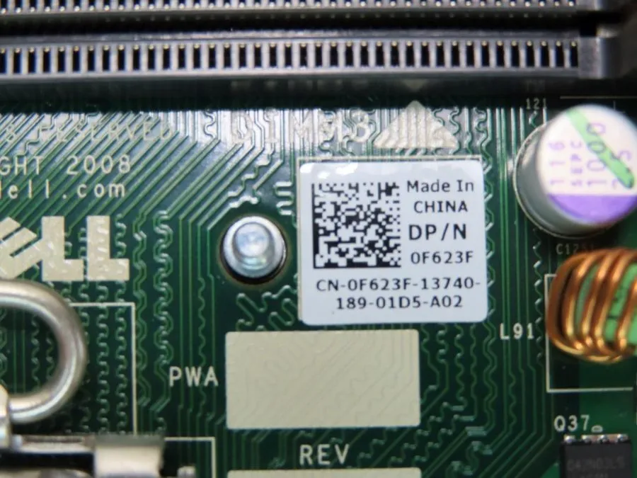 Процессор DELL PRECISION WORKSTATION CPU MEMORY RISER BOARD F623F XEON E5620 NO 