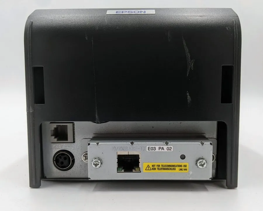 Принтер этикеток Epson TM-T70 POS Thermal Receipt USB Printer M225A Dark Gray Au — фото лота 1